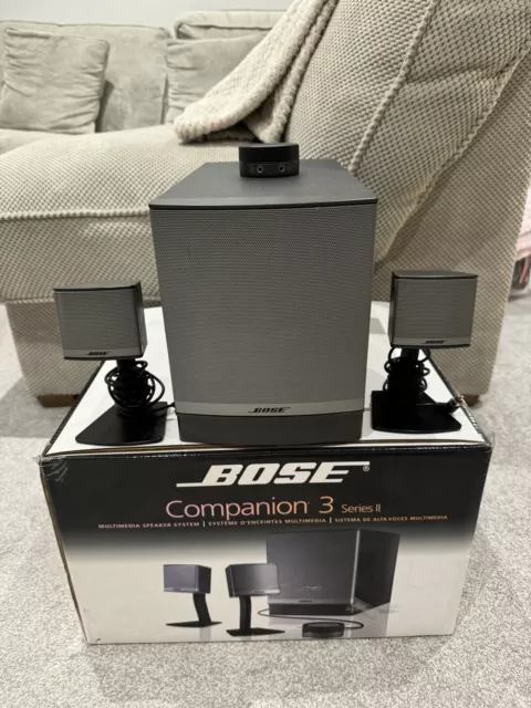 Bose Companion 3 Series 2 Multimedia Speaker System - Graphite/Silver