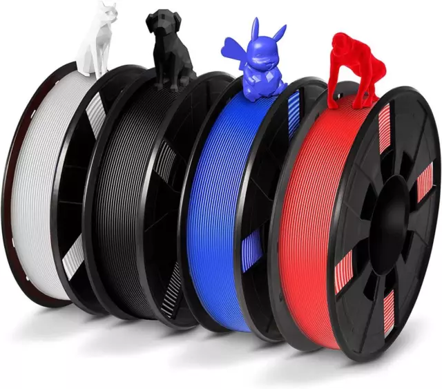 Aerei filamento PLA filamento stampante fascio 1,75 mm per stampante 3D 1 kg 4 pz Aerei filamento PLA filamento stampante fascio 1,75 mm per stampante 3D 1 kg 4 pz
