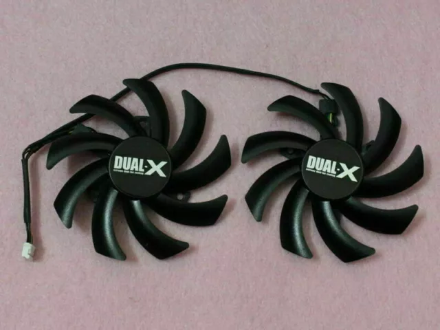 Sapphire AMD R9 280X 280 270X Dual-X Fan Replacement 0.35A R158a 85mm