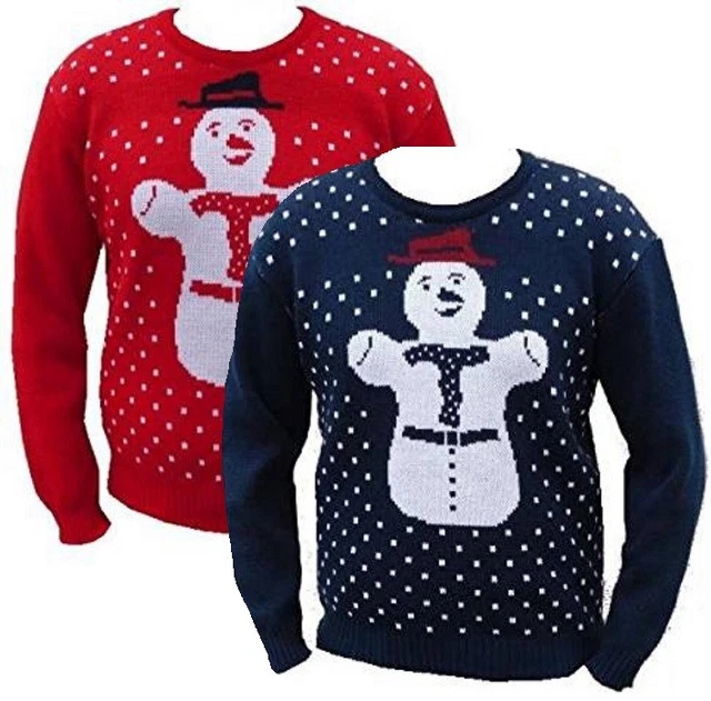 Nuovo Maglia Donna Uomo Da Donna Divertente Natale Rude Felpa Babbo Natale Retro