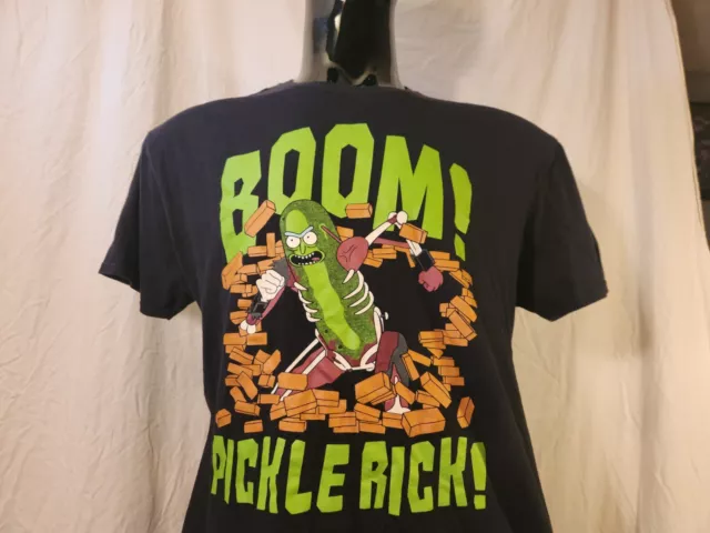 Rick And Morty Boom Pickle Rick Ripple Junction T-Shirt Adult Size 2Xl