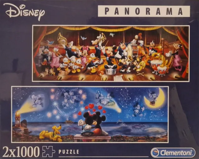 Puzzle Disney 2x1000, 1 000 pieces