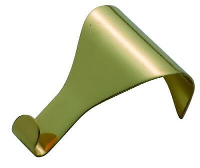 plain polished brass picture rail hook.TH1550