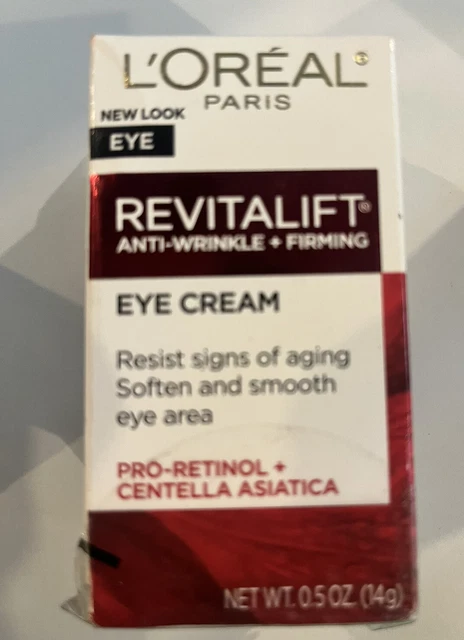 L'Oreal Revitalift Eye Cream Anti-Wrinkle + Firming 0.5fl.oz.BNIB DAMAGE Box*