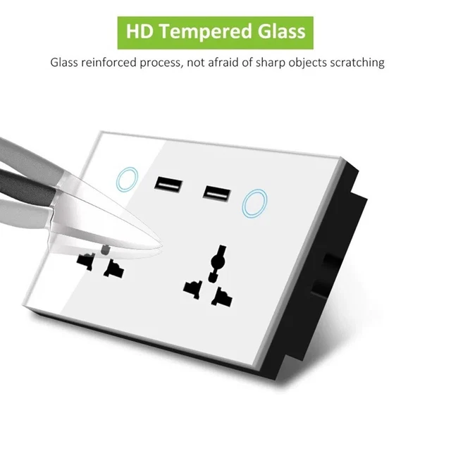 Presa WiFi Smart Home con lampada Share Control indicatore di stato facile installazione
