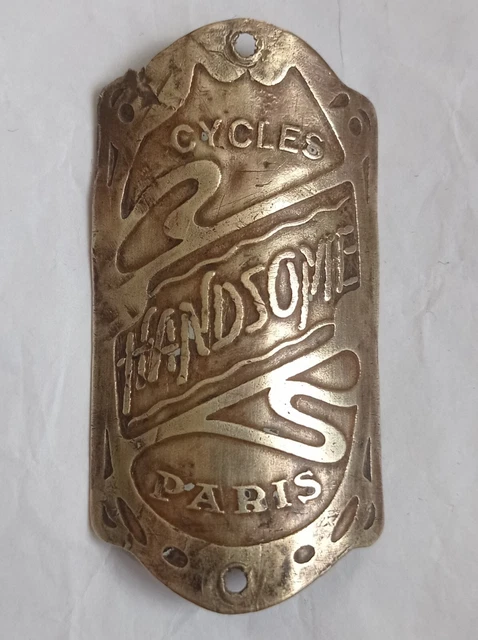 Ancienne Plaque De Vélo Cycles LUXEMBOURG WILTZ – Années 30, Collection Cyclisme