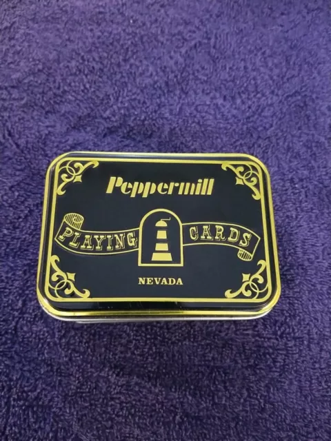 Peppermill Nevada Casino Playing Cards Double Deck Re-Sealed Vintage Peppermill Nevada Casino Playing Cards Double Deck Re-Sealed Vintage