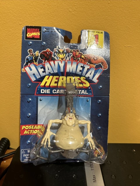 1998 Toy Biz Marvel Heavy Metal Heroes Die Cast Metal Mojo Sealed