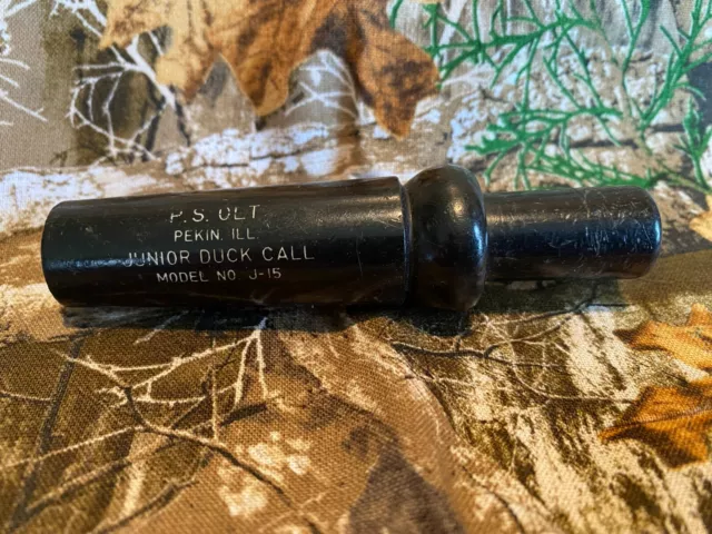 Vintage P.S. Olt Junior Duck Call Model J-15 Single Reed Vintage P.S. Olt Junior Duck Call Model J-15 Single Reed