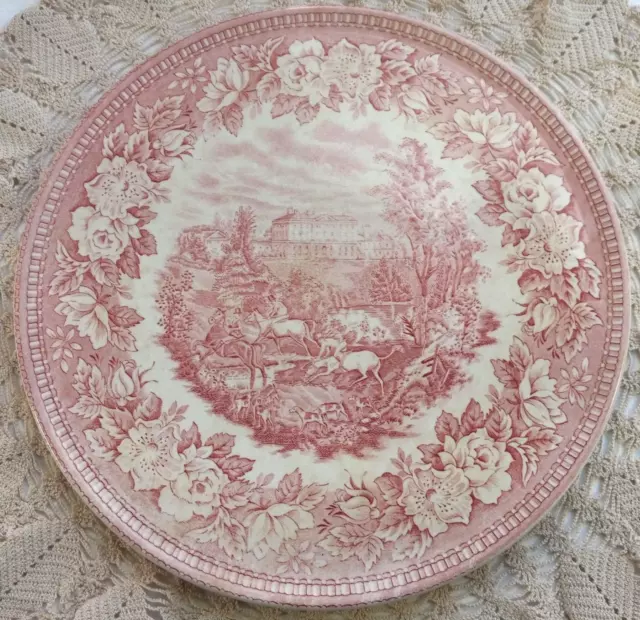 H. Aynsley & Co. England's Heritage Vintage Ironstone Display Platter 12 Inches