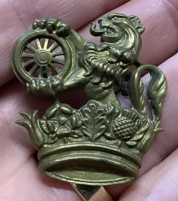 Vintage British Railways Lion & Wheel Cap Badge