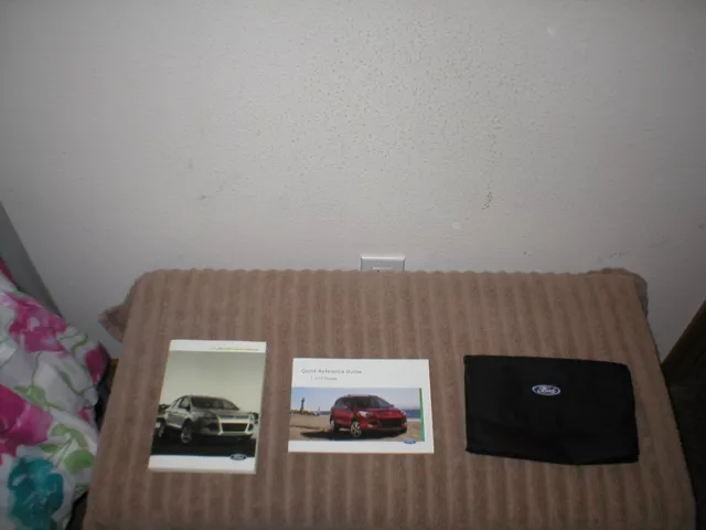 2016 Ford Escape owners manual with cover case