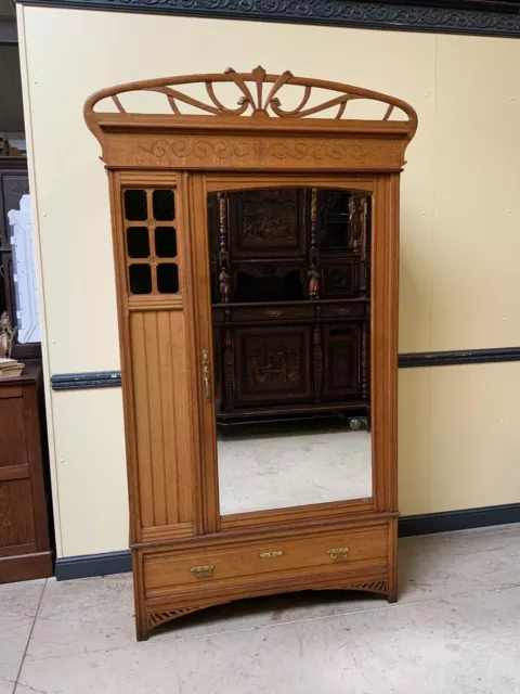 Antiker traumhafter Jugendstil Kleiderschrank, Art Nouveau - Lieferung möglich!