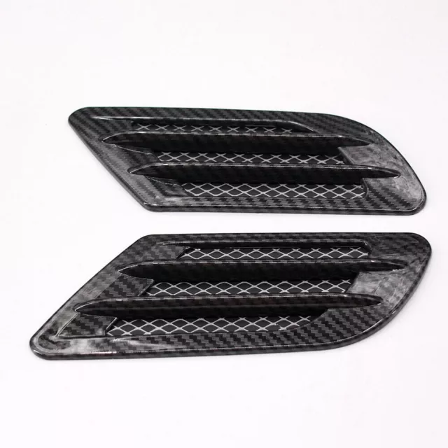 ZESI Premium-Quality Car Side Air Flow Vent Hole Cover Fender