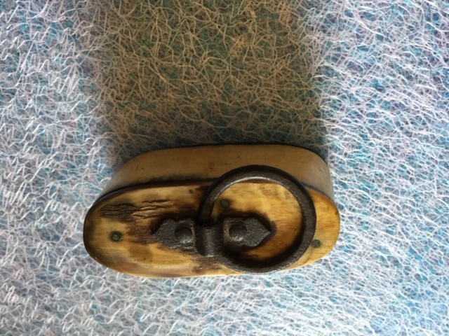 Collier Original En Corne Et Bois, Occasion En Très Bon état, Style Ethnique