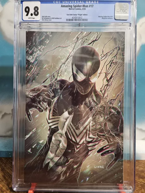 Amazing Spiderman #17 John Giang Virgin Variant Megacon 2023 Cgc 9.8