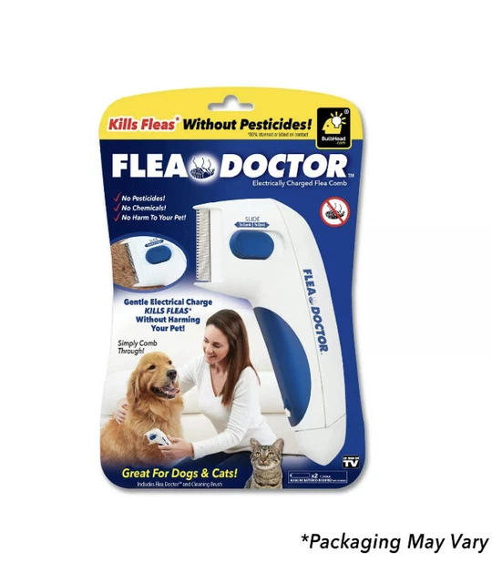 Flea Doctor Electronic Flea Comb for Dogs & Cats