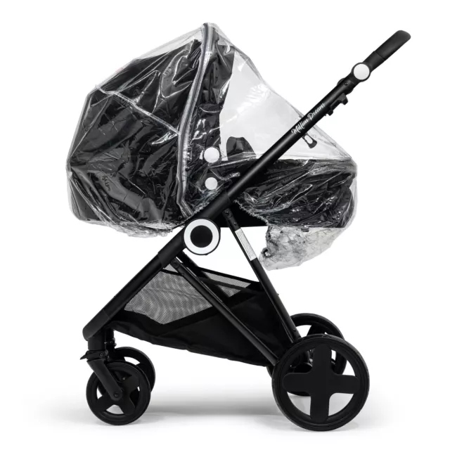 2 in 1 Rain Cover Compatible with Phil & Teds - Fits All Models