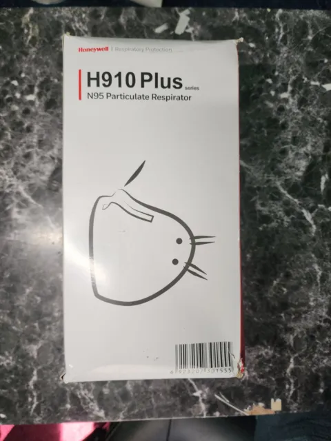 N95 Face Mask Honeywell H910 Plus NIOSH Approved N-95 Respirator 50Box