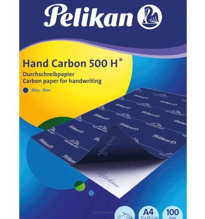 Carta Carbone Pelikan Plenticopy 200H - Confezione Da 10 Fogli A4, Blu - Foto 8