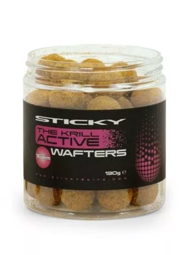 Sticky Baits le Krill Active Wafters / Carpe Pêche Appât