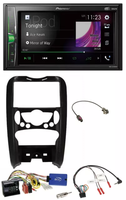 Pioneer 2DIN Lenkrad DAB USB Bluetooth Autoradio für Mini Cooper 2006-2014