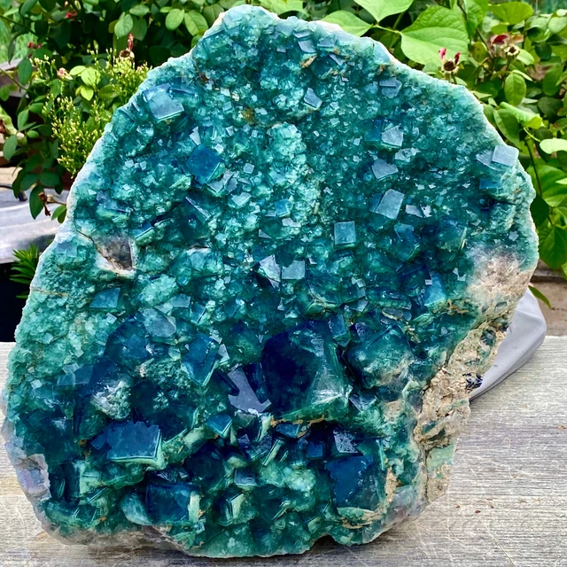 37.5LB New Find green Phantom Quartz Crystal Cluster Mineral Specimen Healing.