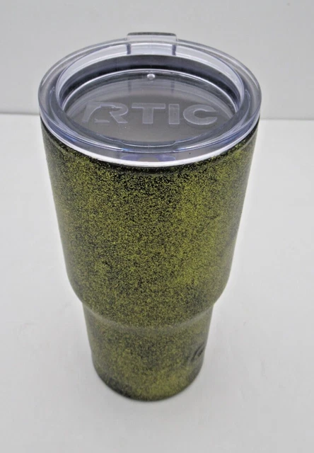 RTIC 20oz. Gold & Black Glitter Tumbler with Lid