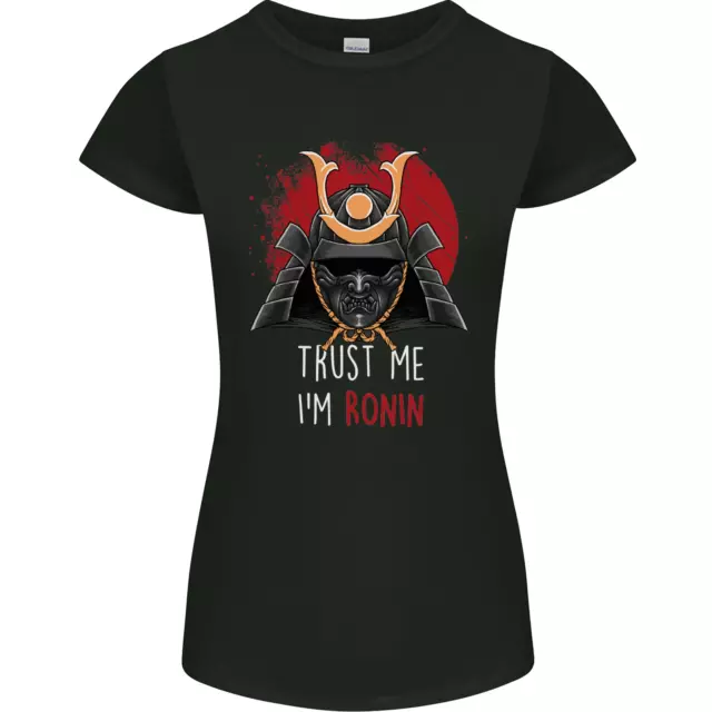 T-shirt donna Trust Me Im Ronin MMA arti marziali samurai petite cut