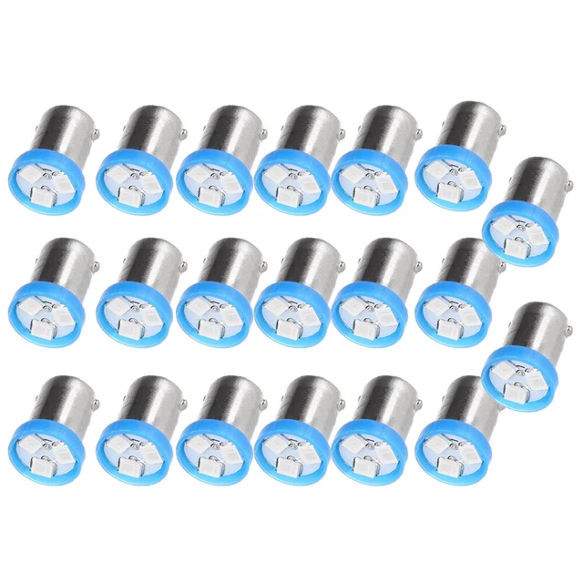 20x Blue LED Dash INDICATOR BA9S INSTRUMENT PANEL CLUSTER GAUGES LIGHT BULBS