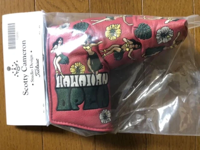 Scotty Cameron 2021 Hula Girl Cover Hawaiian Open Putter cover blade Authentic