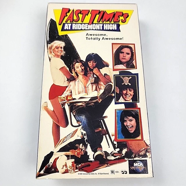 FAST TIMES AT Ridgemont High VHS **Buy 2 Get 1 Free** £7.77 - PicClick UK