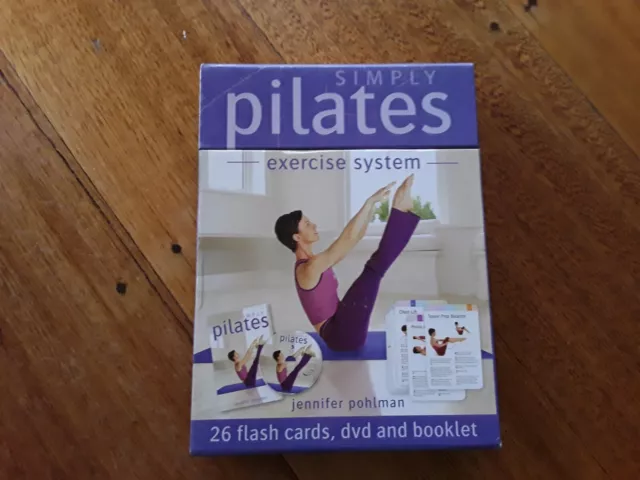 Simply Pilates Dvd Exercise System Box Set With Flash Cards And Booklet