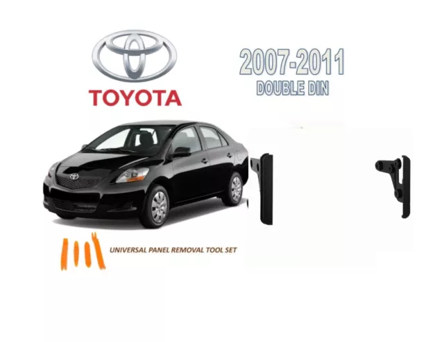 2007-2011 TOYOTA YARIS DASH INSTALL KIT for CAR STEREO, with Tool Set