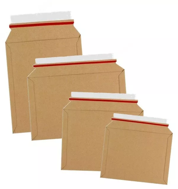 Book Mailers Cardboard Capacity PIP Royal Mail Parcel Envelopes Different Sizes