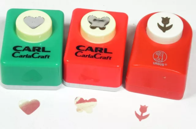 3 Stanzer Motivlocher Carl CarlaCraft TOP !