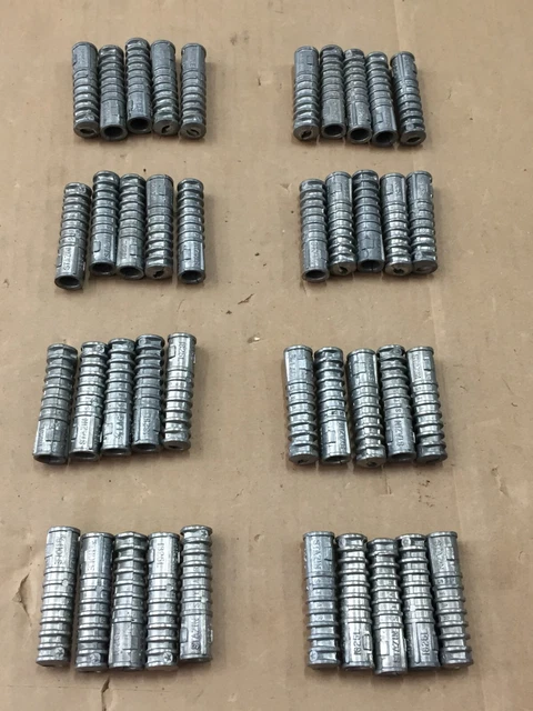 Stazin Star IS25L 3/8 LAG 5/8 Hole Shield Anchor (lot of 40)
