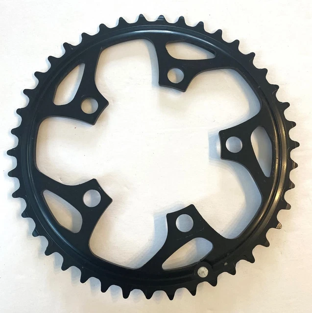 Plateau De Pédalier Sugino Super Shifter Pro – 46 Dents, Argent, Vélo Course