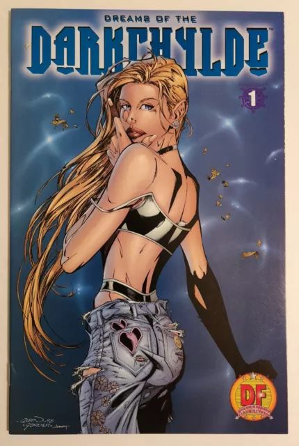 Dreams of the Darkchylde #1 (2000, Image) VF/NM Dynamic Forces Blue Foil Variant