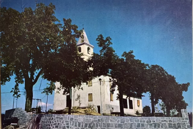 Cartolina Mezzana Mortigliengo Biella Santuario di San Rocco non viaggiata
