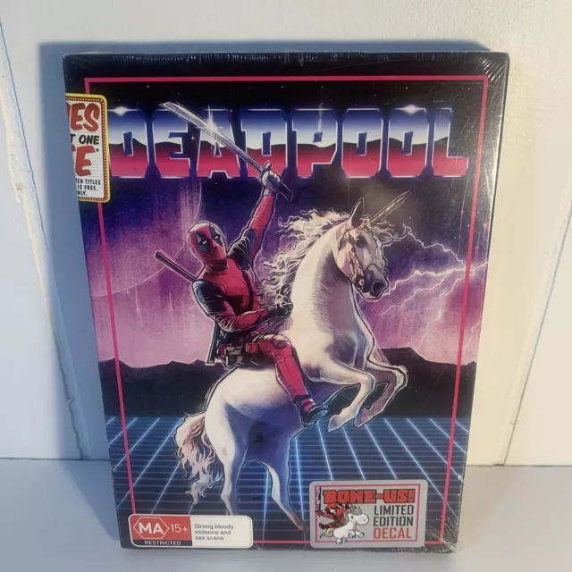 Deadpool Dvd Film Movie Region 4 Brand New Sealed Ryan Reynolds Comedy Superhero