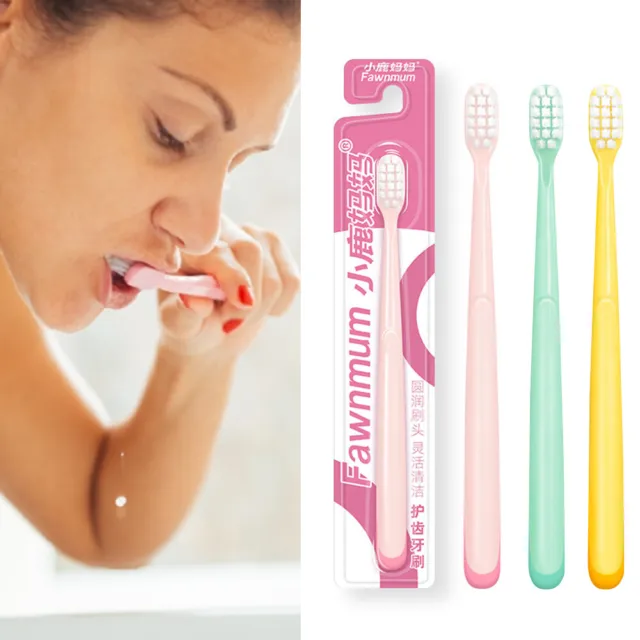 Spazzolino da denti per adulti ultrafine spazzolino morbido cura orale comfort protettivo denti