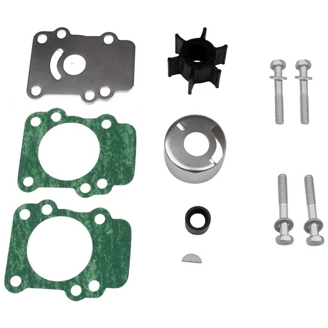 Water Pump Impeller Kit for 9.9 15 Outboard 682-W0078-A1-00 18-3148 V4D2