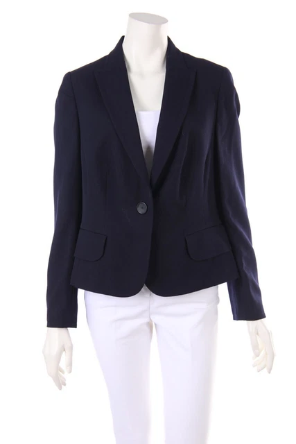 Blazer a maglia Akris lana D 44 blu navy