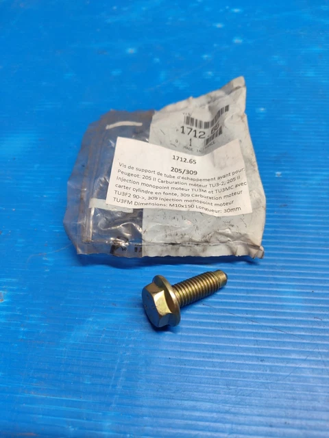 Vis Vintage Tête Ronde Fendue Pour Support Phare Vélo - Lot NOS (ancien