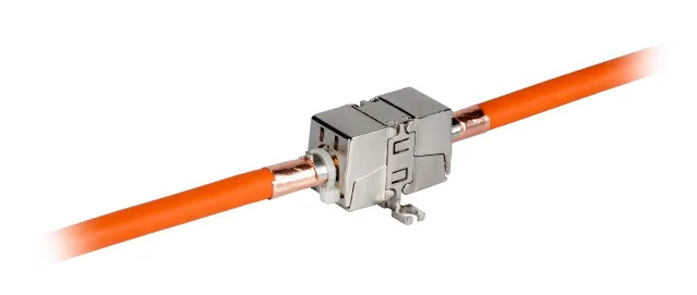 Câble Réseau Connecteur Cat6a 10Gbit Couplage Extension sans Outil Lan Lsa