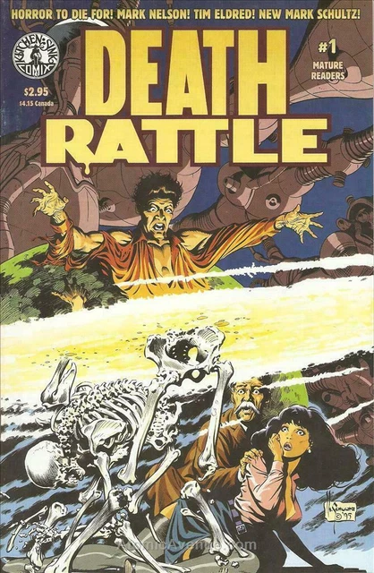 Death Rattle #1 VFNM Kitchen Sink Comics October Oct 1995