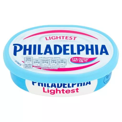 Philadelphia Lightest Herbs Cheese 180 gr  1/2/4/6/8/10/12/14/16/18/20