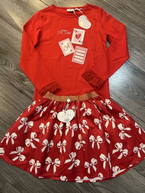 A Dee / Ariana See Girls Top And Skirt Outfit Bundle Age 10-12 BNWT ❤️