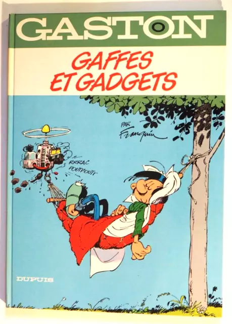 Gaston -0- Gaffes Et Gadgets Dupuis 1985 Franquin Eo